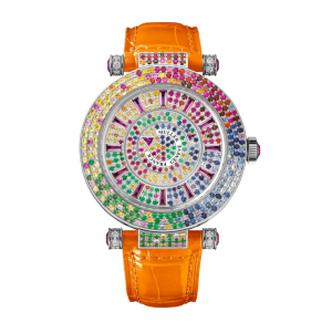 Đồng Hồ Franck Muller Round Classic Double Mystery Elegance 42mm - DM QTR SAI D 3R CD