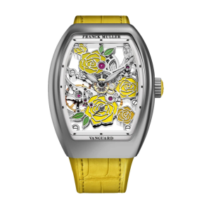 Đồng Hồ Franck Muller Vanguard Rose Skeleton V 32 S6 SQT ROSE (JA) OG