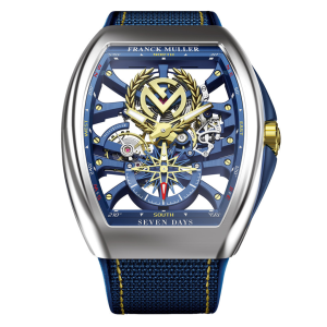Đồng Hồ Franck Muller Vanguard Yachting Anchor™ Skeleton Emblem V 45 S6 SQT ANCRE FM YACHT (BL)