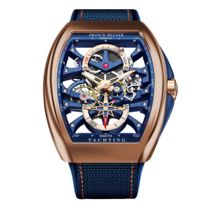 Đồng Hồ Franck Muller Vanguard Yachting Anchor™ Skeleton V 45 S6 PR SQT ANCRE YACHT (BL)