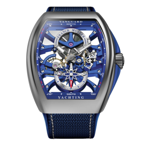 Đồng Hồ Franck Muller Vanguard Yachting Anchor™ Skeleton V 45 S6 SQT ANCRE YACHT (BL)