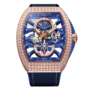 Đồng Hồ Franck Muller Vanguard Yachting Anchor™ Skeleton V 45 S6 SQT ANCRE YACHT D (BL)