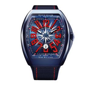 Đồng Hồ Franck Muller Vanguard Yachting™ Ceramic V 45 SC DT YACHT CR BL (BL)