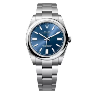 Đồng Hồ Rolex Oyster Perpetual 41mm 124300-0003 Mặt Số Màu Xanh Sáng Dây Đeo Oyster