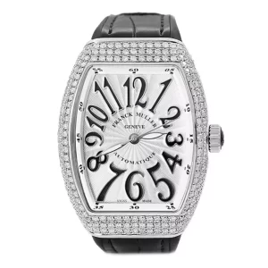 Franck Muller V32 Black Pave Diamond