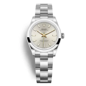 Đồng Hồ Rolex Oyster Perpetual 31mm 277200-0001 Mặt Số Màu Bạc Dây Đeo Oyster