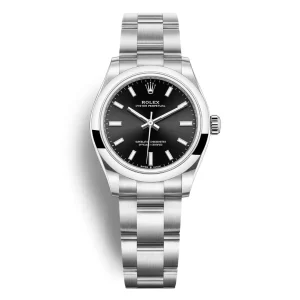 Đồng Hồ Rolex Oyster Perpetual 31mm 277200-0002 Mặt Số Màu Đen Sáng Dây Đeo Oyster