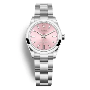 Đồng Hồ Rolex Oyster Perpetual 31mm 277200-0004 Mặt Số Màu Hồng Dây Đeo Oyster