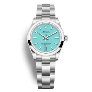 Đồng Hồ Rolex Oyster Perpetual 31mm 277200-0007 Mặt Số Màu Xanh Ngọc Lam Dây Đeo Oyster