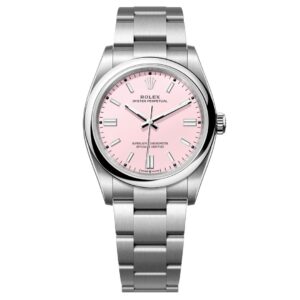 Đồng Hồ Rolex Oyster Perpetual 36mm 126000-0008 Mặt Số Hồng Candy Dây Đeo Oyster