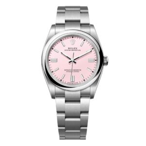 Đồng Hồ Rolex Oyster Perpetual 36mm M126000-0008 Mặt Số Màu Hồng Candy Dây Đeo Oyster