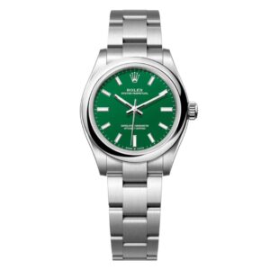 Đồng hồ Rolex Oyster Perpetual 31mm M277200-0006 Mặt Số Xanh Xanh Lá Dây Đeo Oyster