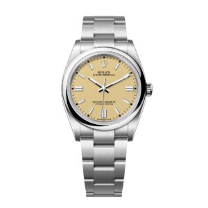 Đồng hồ Rolex Oyster Perpetual 36mm M126000-0004 Mặt Số Màu Vàng Dây Đeo Oyster