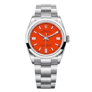 Đồng hồ Rolex Oyster Perpetual 36mm M126000-0007 Mặt Số Màu Cam Dây Đeo Oyster