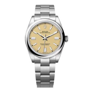 Đồng hồ Rolex Oyster Perpetual 41mm M134300-0007 Mặt Số Màu Vàng Dây Đeo Oyster
