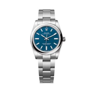 Đồng hồ Rolex Oyster Perpetual 34mm M124200-0011 Mặt Số Med Blue Dây Đeo Oyster