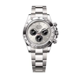 Đồng Hồ Rolex Cosmograph Daytona 40mm 126509-0003 Mặt Số Trắng Thép Và Đen Bóng Dây Đeo Oyster Vàng Trắng