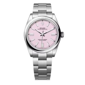 Đồng hồ Rolex Oyster Perpetual 41mm M134300-0013 Mặt Số Màu Hồng Candy Dây Đeo Oyster