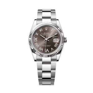 Đồng Hồ Rolex Datejust 36mm 126234-0072 Mặt Số Xám Đậm Cọc La Mã Dây Đeo Oyster