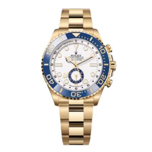 Đồng Hồ Rolex Yacht Master II 44mm M126688-0001 Mặt Số Trắng Dây Đeo Oyster Vàng Vàng
