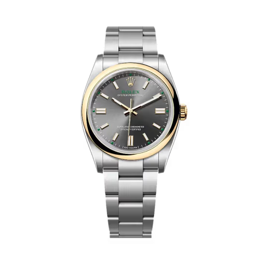 Đồng hồ Rolex Oyster Perpetual 36mm M126003-0001 Mặt Số Xám Dây Đeo Oyster Phiên Bản Kỷ Niệm 100 Năm Oyster