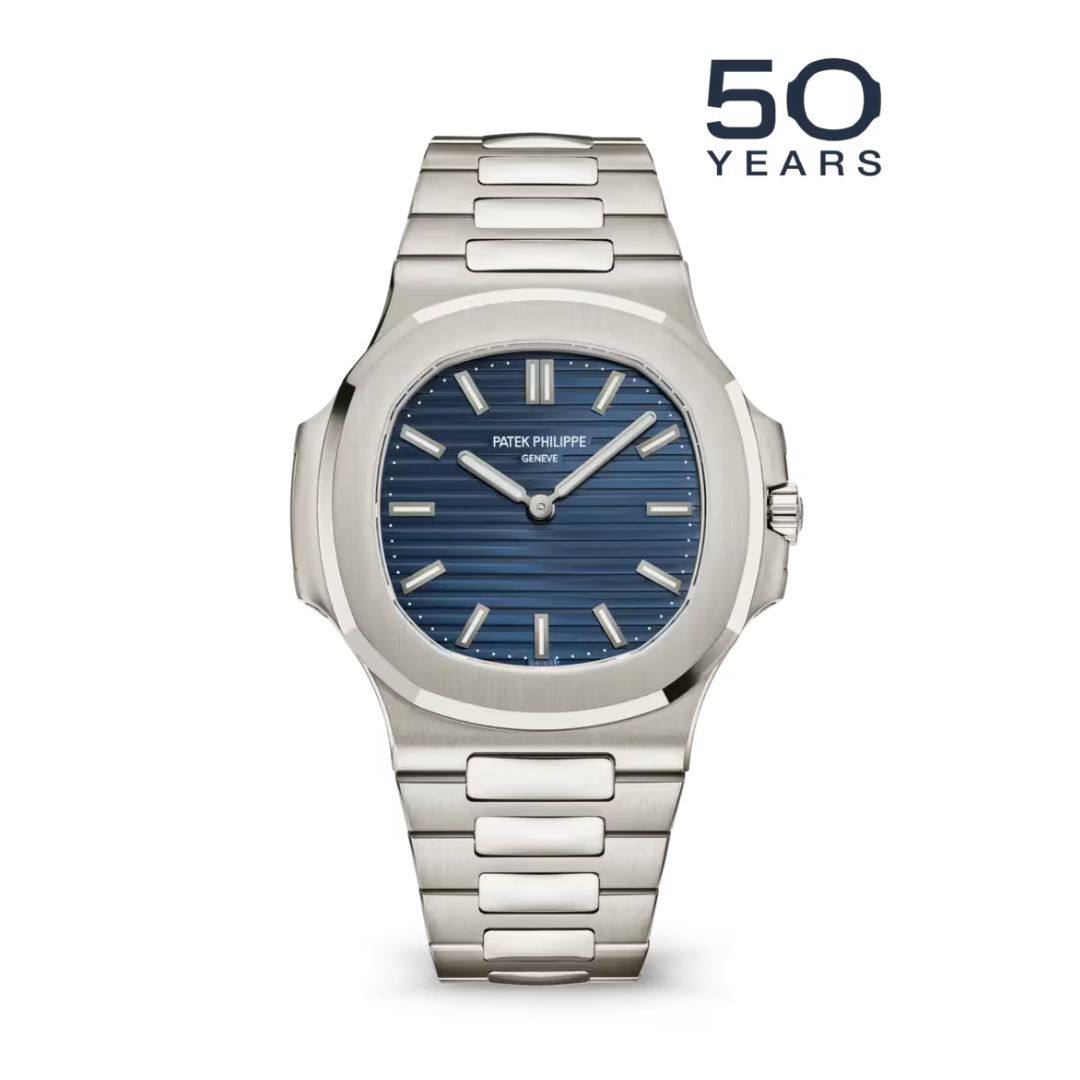Đồng Hồ Patek Philippe A Special 50th Anniversary Nautilus Blue 41mm - 5810/1G-001