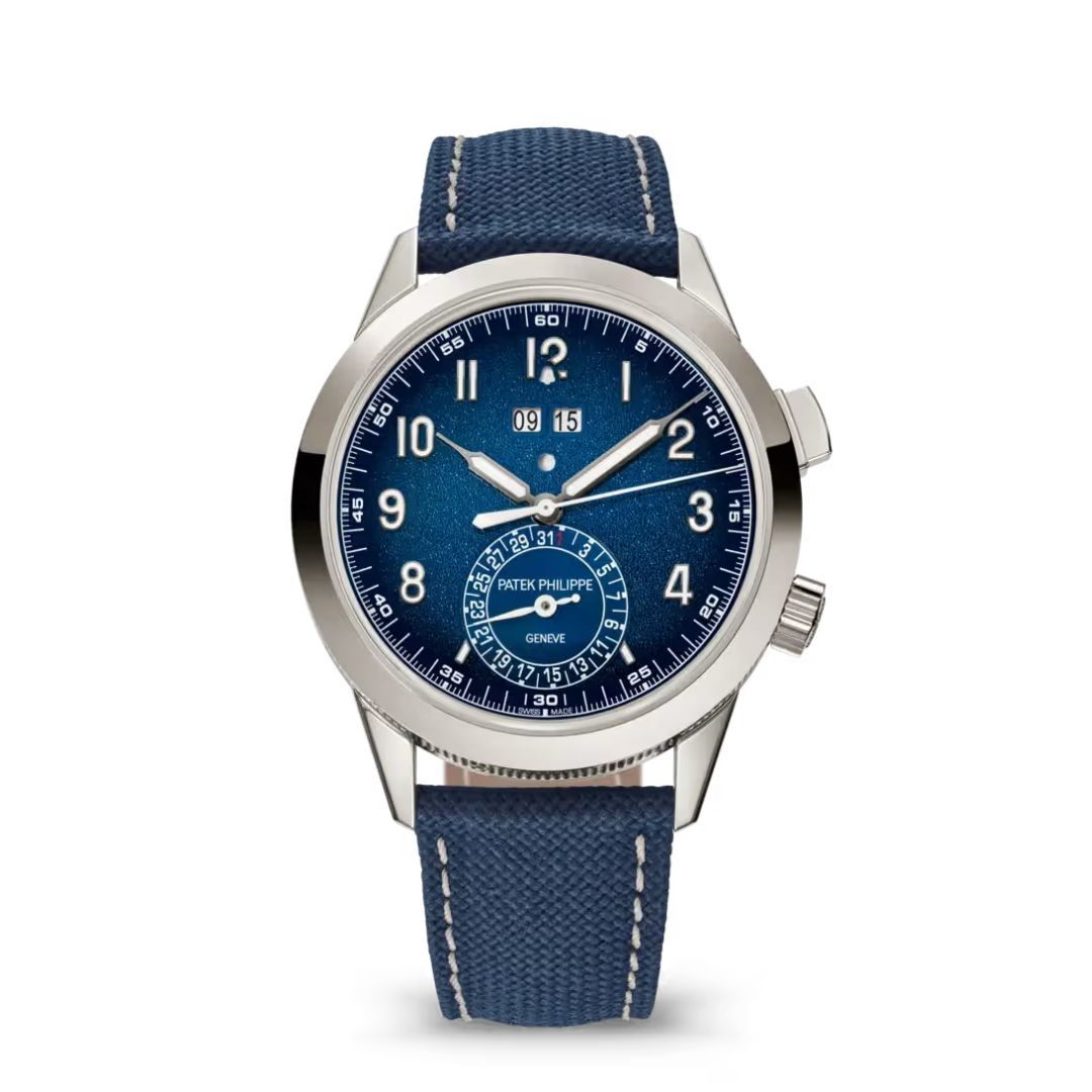 Đồng Hồ Patek Philippe Grand Complications 41mm Chiming Alarm Blue - 5322G-001