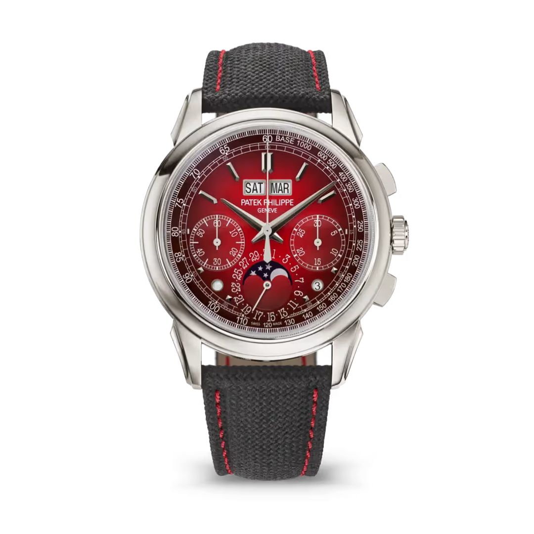 Đồng Hồ Patek Philippe Grand Complications 41mm Chronograph Perpetual Calendar Red And Black - 5270P-017