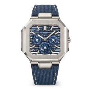 Đồng hồ Patek Philippe Cubitus Perpetual Calendar Skelction Blue 45mm - 5840P-001