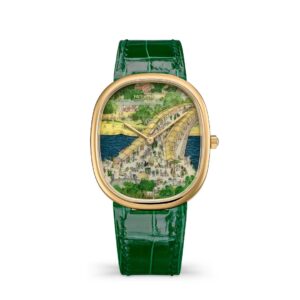 Đồng hồ Patek Philippe Golden Ellipse Wristwatch With Dial In Miniature Painting On Enamel And Hand-Engraving 34.5 x 39.5mm - 5738/50J-014 Chinese Festival