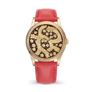 Đồng hồ Patek Philippe Calatrava Wristwatch With Hand-Engraved Dial 38mm - 5177J-001 Matador